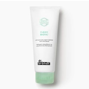Dr brandt clean biotic ph balanced yogurt cleanser w/chlorophyll